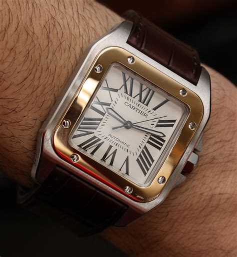 cartier santos 100 watch.